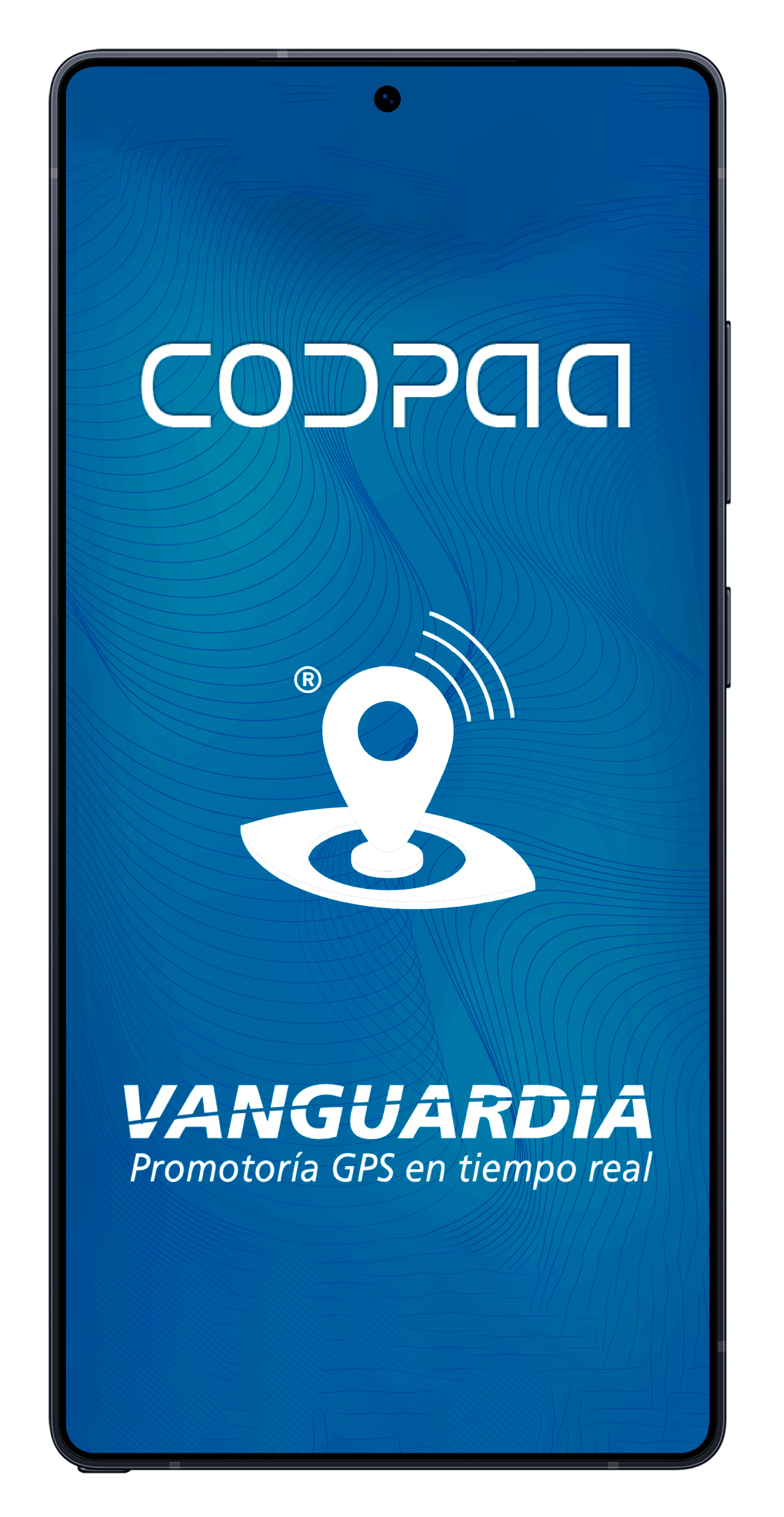 Mockup de la app CODPAA
